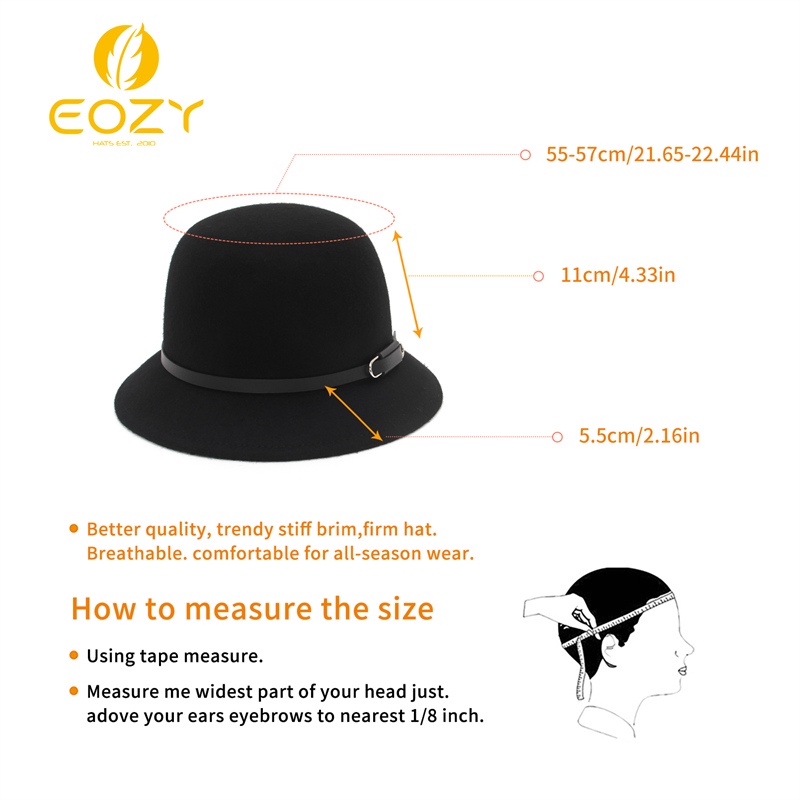 Nón vành thời trang phong cách vintage cho nữ