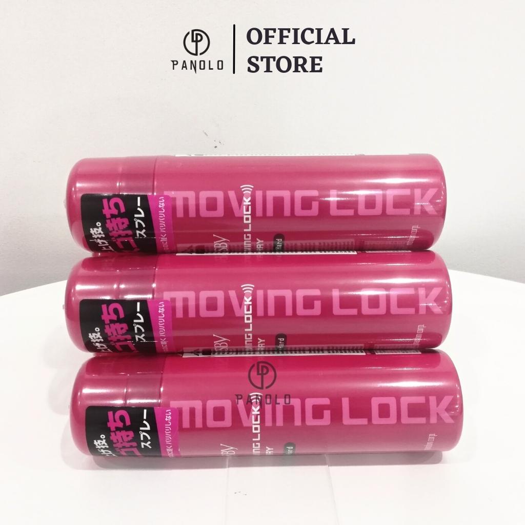 Gôm xịt tóc nam nữ Gatsby Moving Lock Extra Hard 170g, Keo xịt tóc nam nữ Giữ nếp tóc xoăn uốn