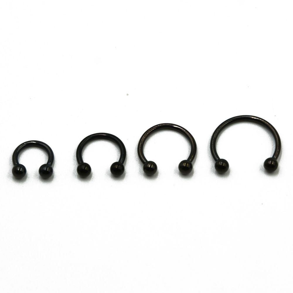 Khuyên tai/ mũi bằng thép không gỉ thời trang cá tính cho nam và nữ 16 gage