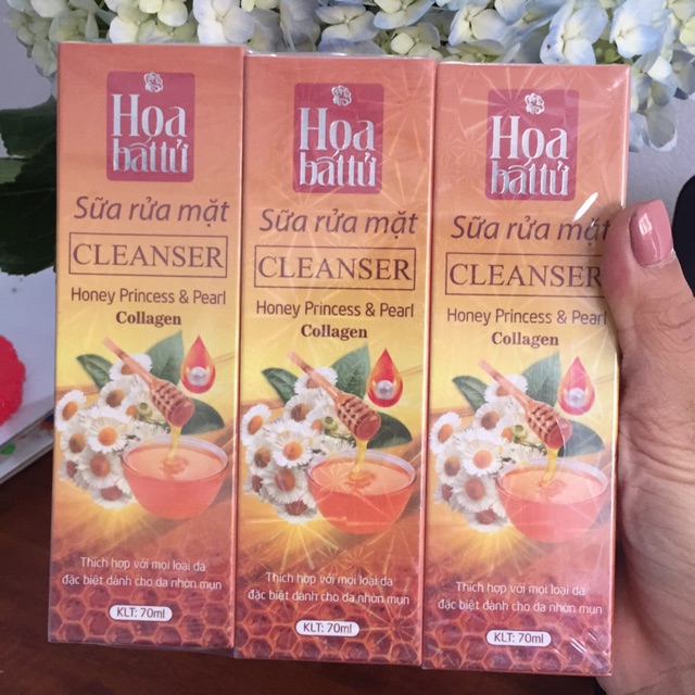 Sữa rửa mặt Dành cho da mụn Hoa Bất Tử