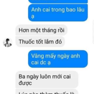 Bột cai thuốc lá, thuốc lào Tâm An