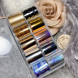 Foil dán móng trang trí nail