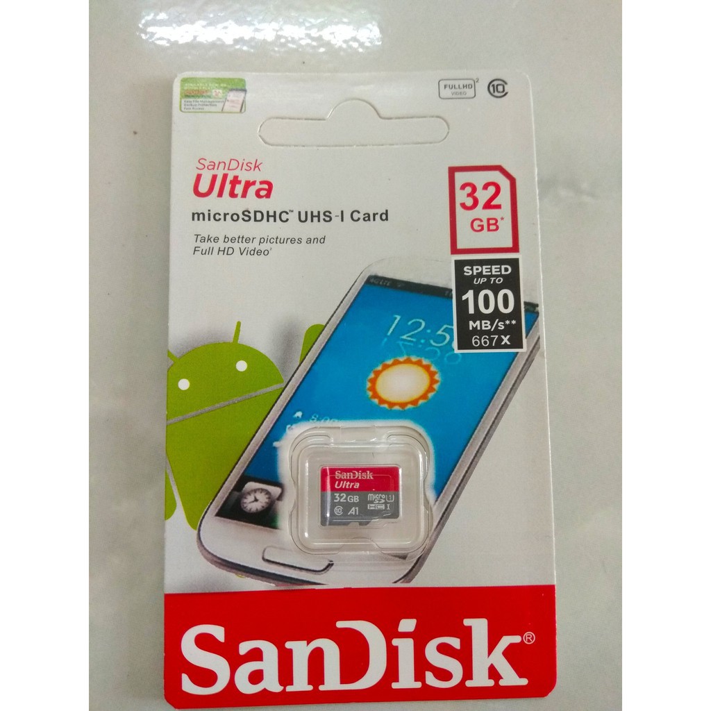 Thẻ nhớ SANDISK Micro SD 32G Class10 BH 5 năm 1 đổi 1 | WebRaoVat - webraovat.net.vn