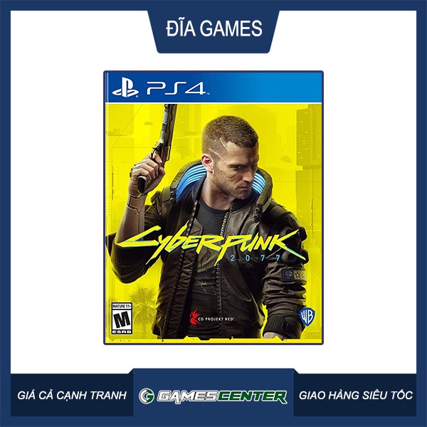 Đĩa game PS4 Cyberpunk 2077