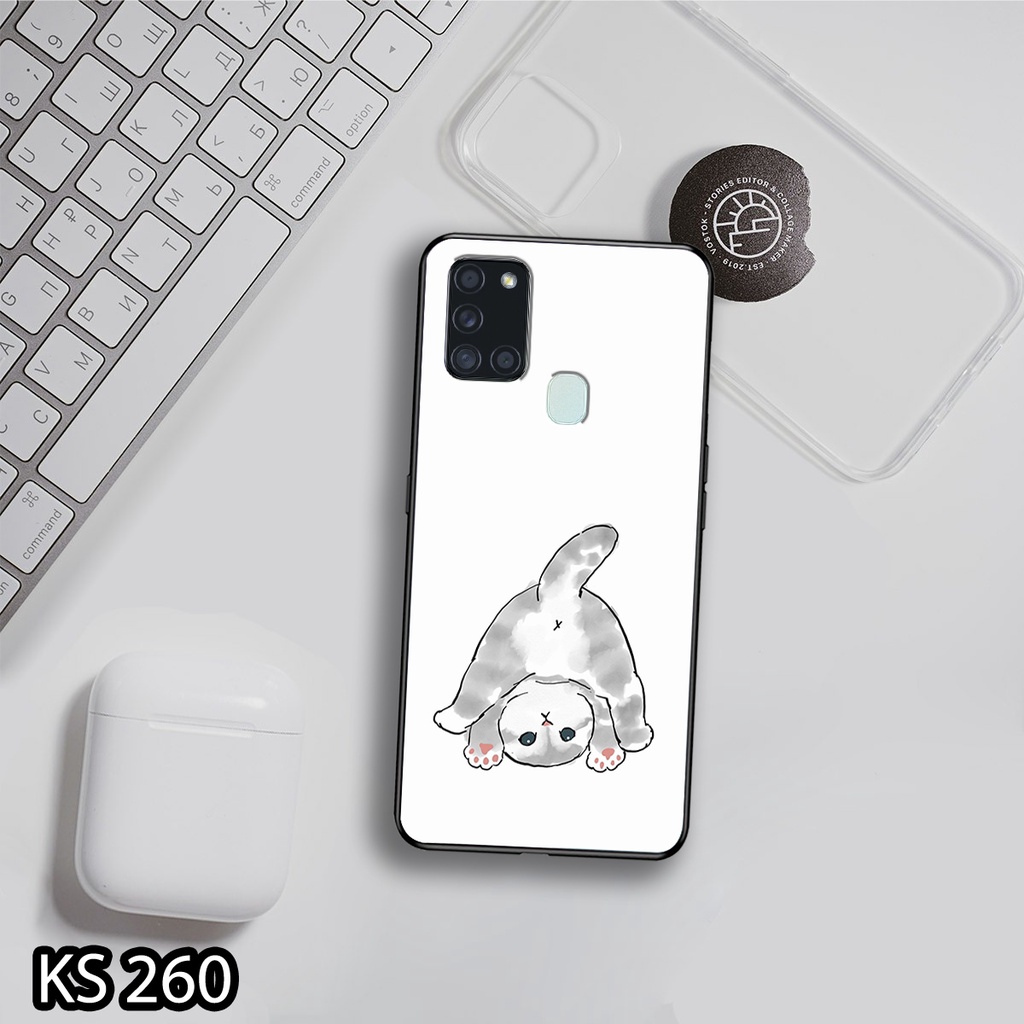 Ốp lưng Samsung A11/A21/A21S in hình Mèo con siêu đáng yêu, ngộ nghĩnh_KINGSTORE.HN_Ốp SS