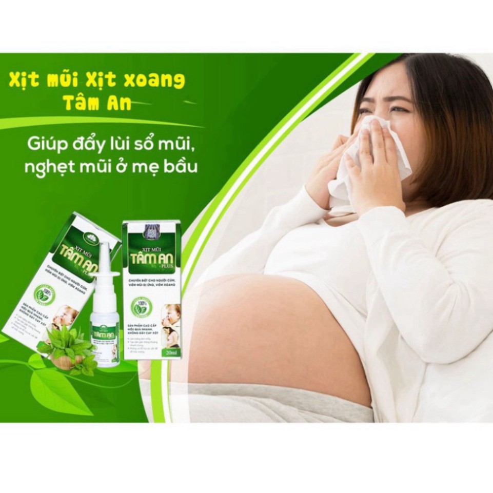 Lời khen ngợi đáng giá [CHÍNH HÃNG] Xịt Mũi Cao Cấp Tâm An - Viêm Mũi, Viêm Xoang Hắt Hơi, Sổ Mũi, Nghẹt Mũi, Ngứa Rát M