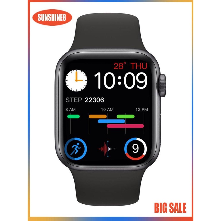 【SUN】T55+PRO Smart Watch Waterproof IP67 Full Touch Watch Fitness Tracker Clock