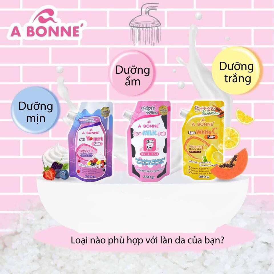 [Chính Hãng] Muối Tắm Abonne 350g Thái Lan | BigBuy360 - bigbuy360.vn