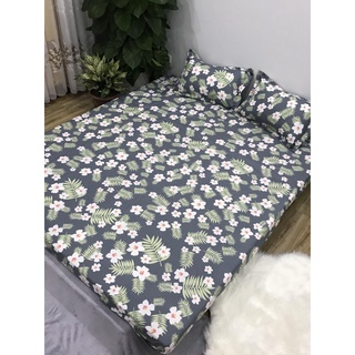 Ga trải giường poly 1m8-123giare mẫu hoa cỏ nhí