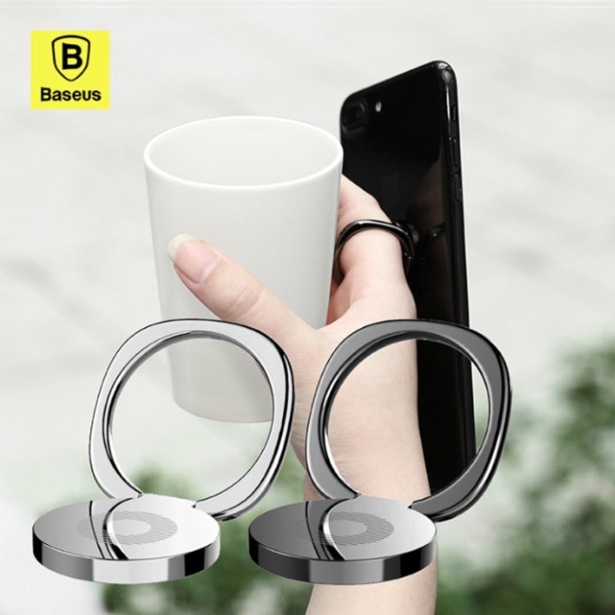 Sản Phẩm Nhẫn đeo tay chống đánh rơi điện thoại bằng kim loại cao cấp thương hiệu Baseus SUMQ-01 | BigBuy360 - bigbuy360.vn