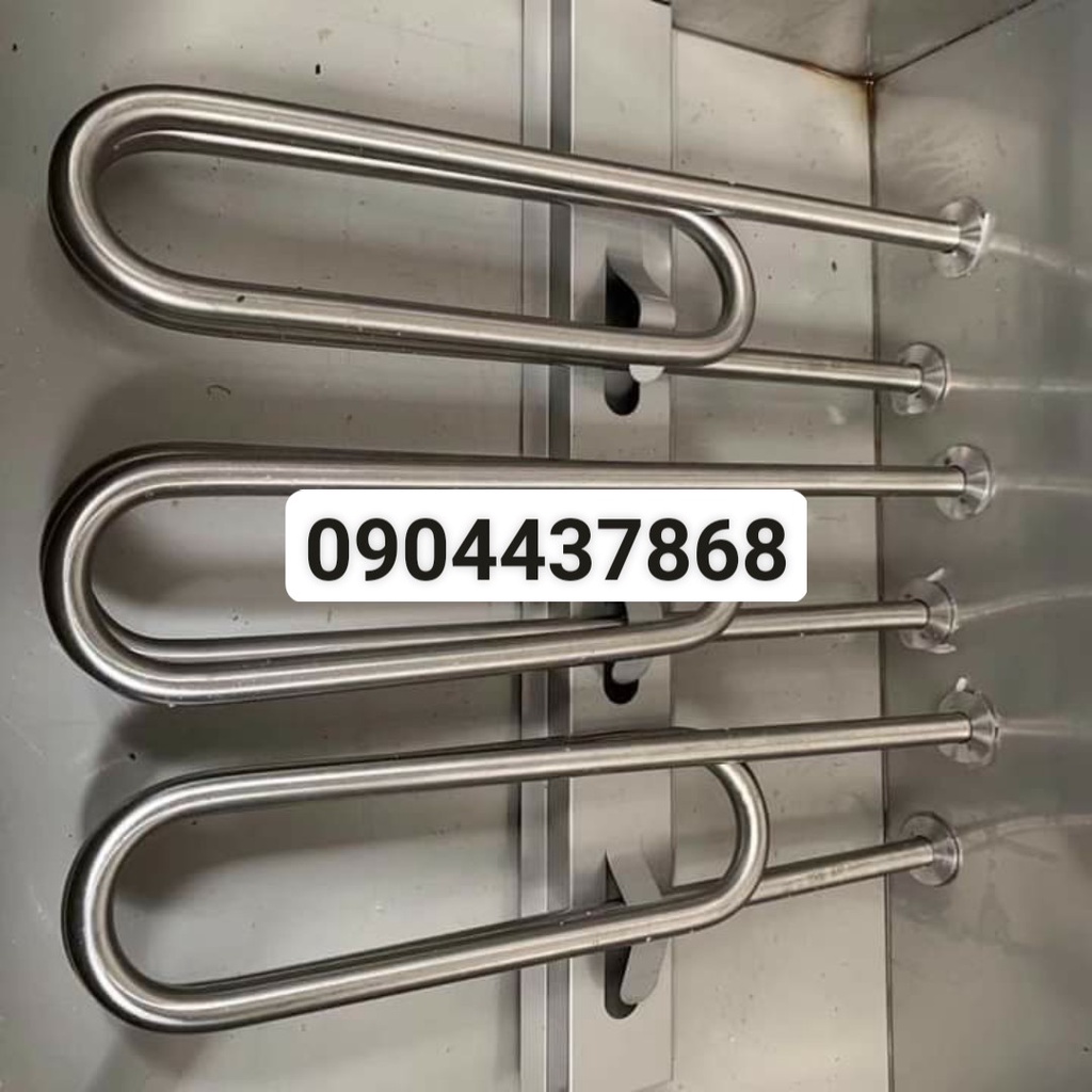 Thanh nhiệt tủ cơm U kép, Thanh nhiệt tủ cơm, còng nhiệt đun nước inox 304