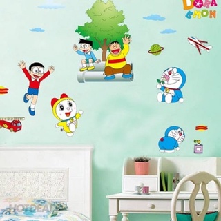 Decal dán tường doremon và các bạn