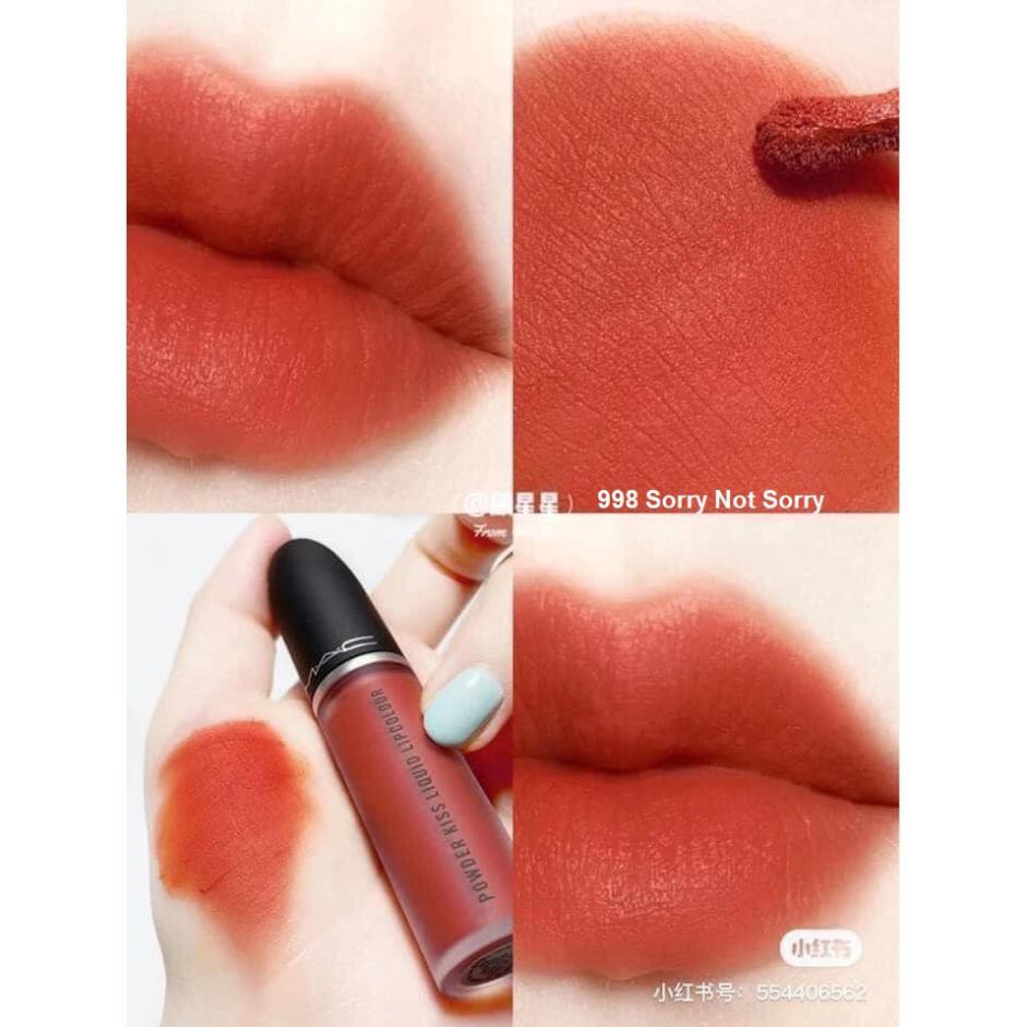 Son Kem Lỳ Mac Powder Kiss Liquid Lipcolour