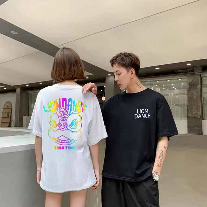 Áo phông phản quang IN HÌNH KÌ LÂN 7 MÀU cá tính SIÊU CHẤT HOT 2021