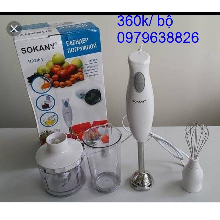 Bộ Máy xay sinh tố Sokany
