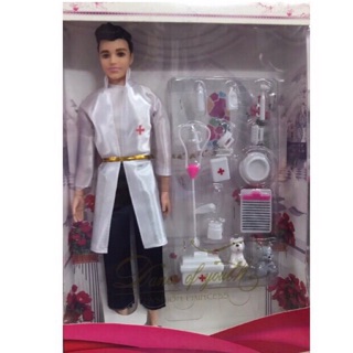 Hộp búp bê bác sĩ nam