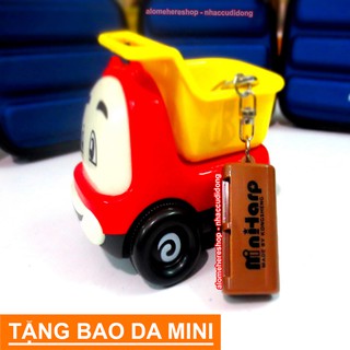 Kèn harmonica mini KongSheng 5 lỗ Nâu