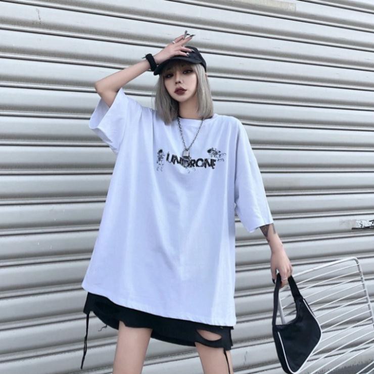 Áo thun tay lỡ form rộng Unisex Phi Hành Gia, áo phông tay lỡ Nam Nữ AD 67 | BigBuy360 - bigbuy360.vn