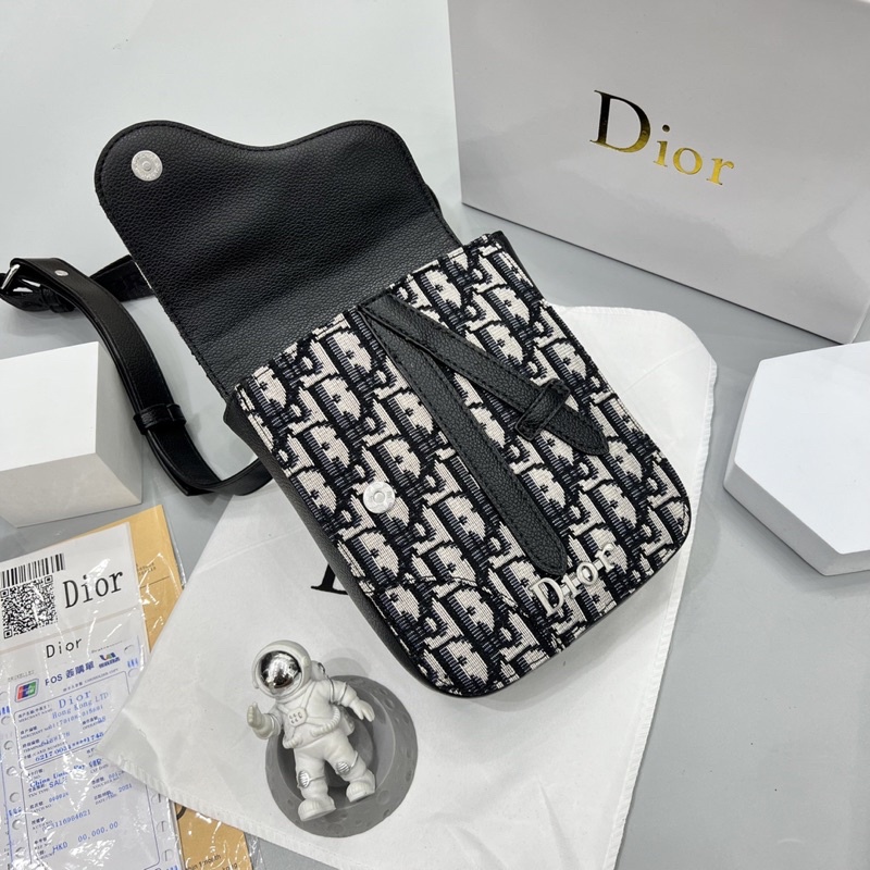 Túi Chéo Dior vải dệt cao cấp- Túi chéo nam nữ