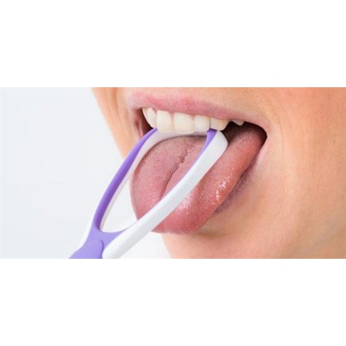 Cây cạo lưỡi Aquastar vệ sinh lưỡi loại bỏ các vi khuẩn trên lưỡi