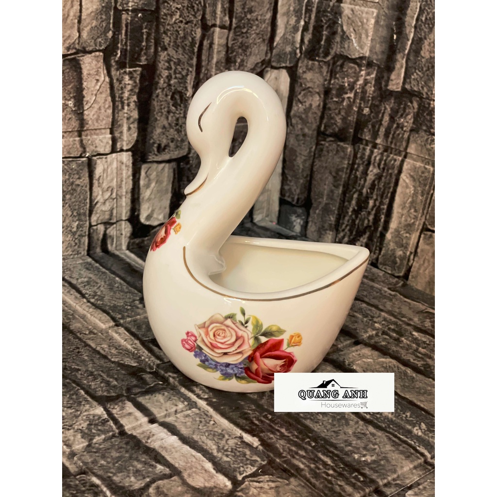 Giỏ sứ thiên nga