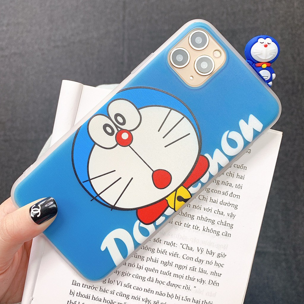 [ IPHONE ] Ốp Lưng Silicon Doraemon ( Kèm Hình Thú ) - B246 | BigBuy360 - bigbuy360.vn