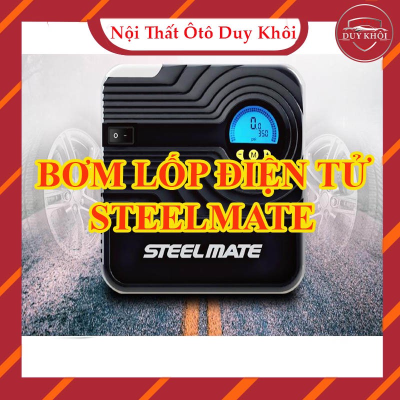 Bơm ô tô STEELMATE P05, P03 {BH 12 tháng} - Bơm lốp ô tô thông minh cảm biến hơi tự ngắt Duy Khôi Shop