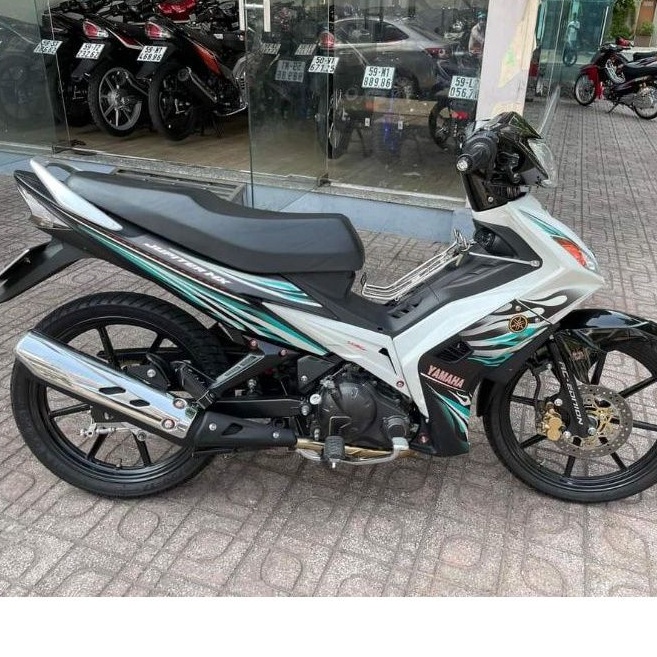 Tem Rời Exciter Jupiter Mx 135 Trắng Đen