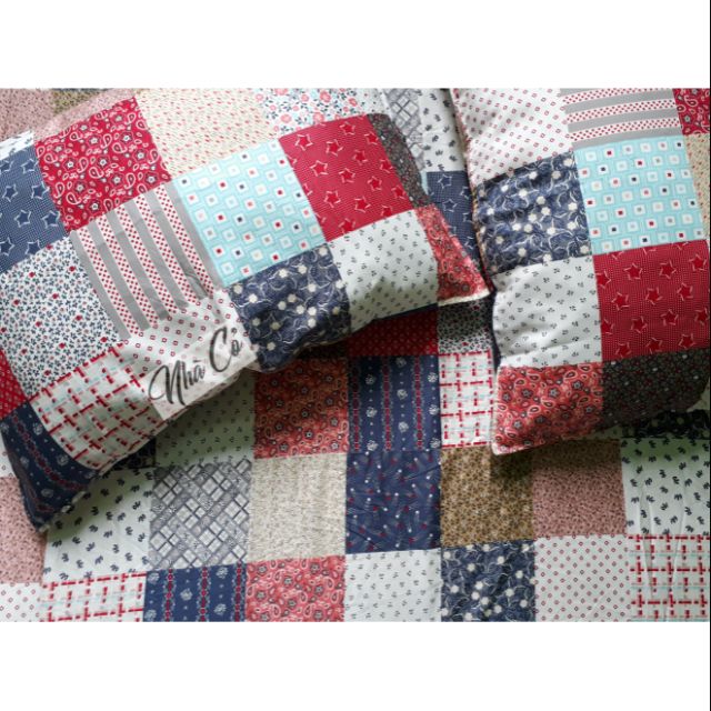 BỘ GA GỐI 100% COTTON LỤA HÀN QUỐC