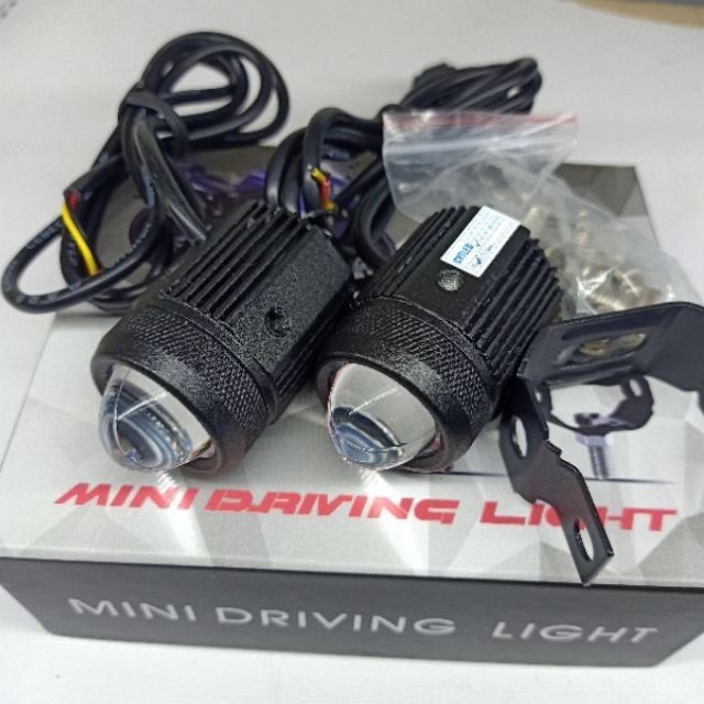 New trợ sáng bi cầu mini 2 chế độ xe máy loại 1  - Vindecal BD