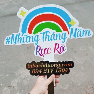 Nhận in bảng hashtag- bảng giới thiệu sản phẩm NGUYÊN KHỐI - In Bạch Dương