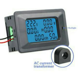 Đồng Hồ Đo Điện AC 6 Thông Số 100A