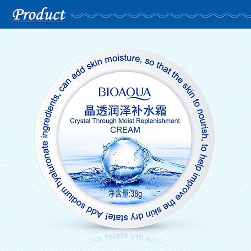 Kem Lẻ Bioaqua 38g,Kem Dưỡng Ẩm Cấp Nước Cho Da, Giúp Da Căng Mịn