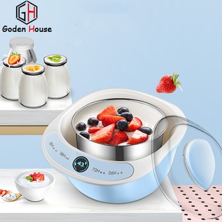 (New) Máy Làm Sữa Chua Gia Đình Đa Chức Năng Mogan dung tích 1 Lít, Lên Men An Toàn - Bảo Hành 1 năm.