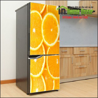 Tranh dán tủ lạnh [hot trend] 💋 Decal 💋 Giấy dán tủ lạnh Lát cam