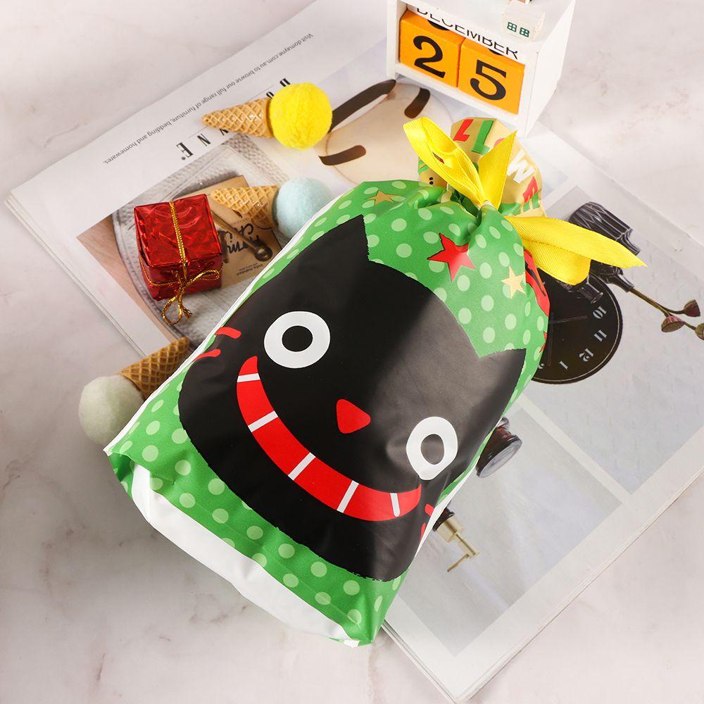 KUNHEV Set 5 Túi Đựng Bánh Quy Trang Trí Giáng Sinh