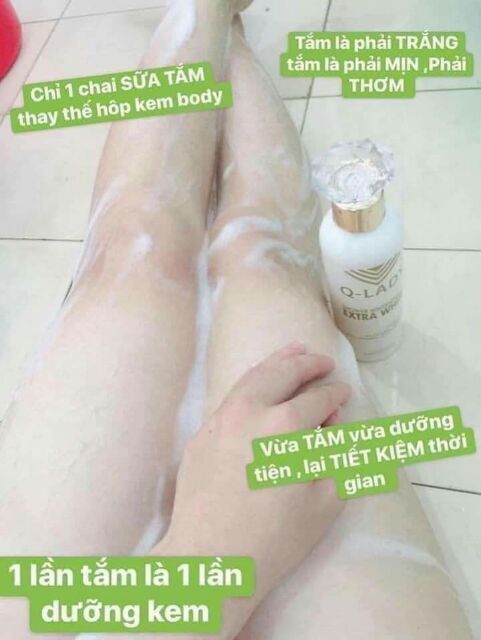 SỮA TẮM TRUYỀN TRẮNG Q-LADY