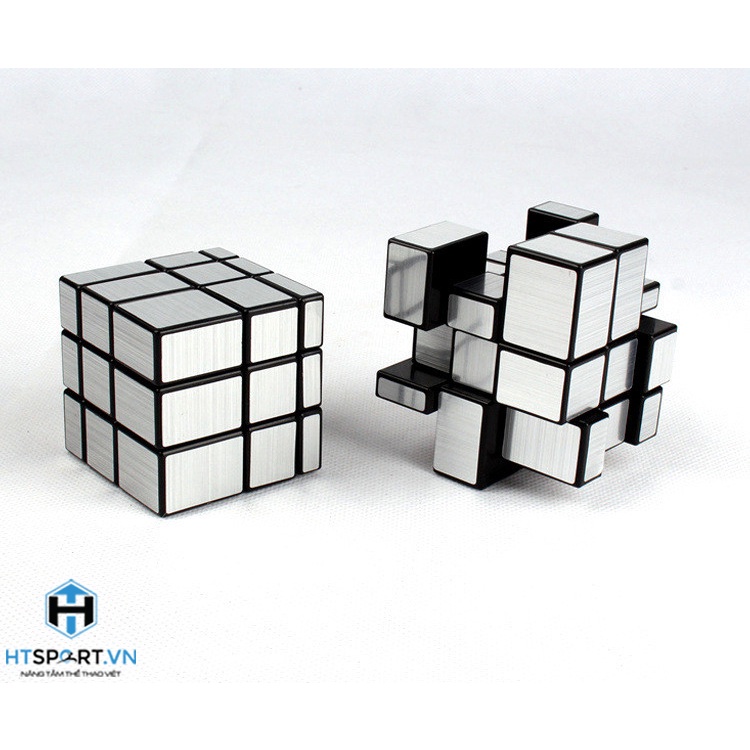 RuBik Tráng Gương Bạc, Khối Rubik 3x3 MoYu Mirror Lập Phương, Đồ Chơi Phát Triễn Trí Tuệ ( Màu Bạc )