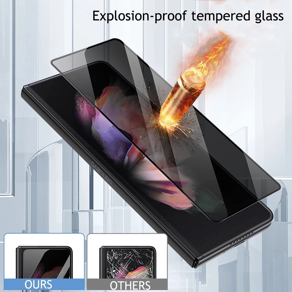 Kính Cường Lực 9H Gấp Được Z4 Chống Nhìn Trộm Cho Samsung Galaxy Z Fold 4 Z Fold 2 3