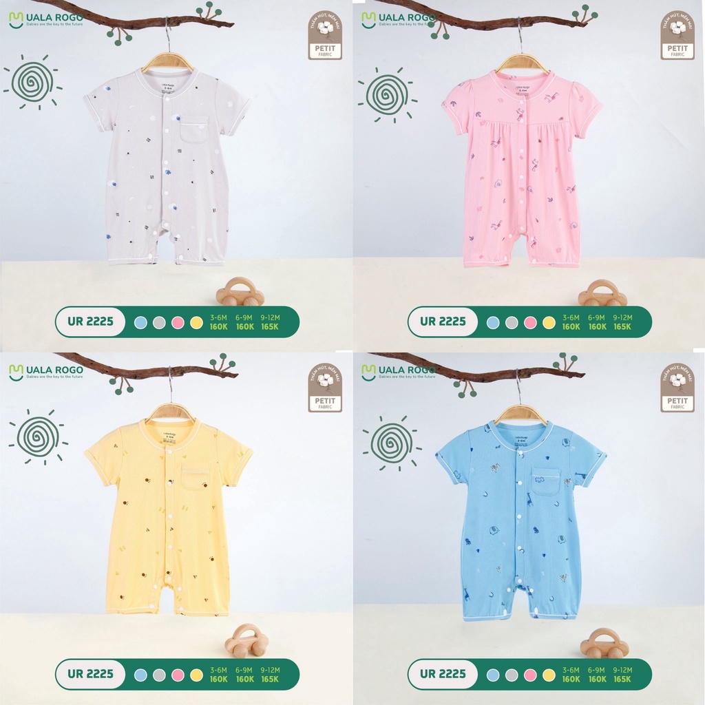 Body Cộc Vải Petit Fabric Uala Rogo