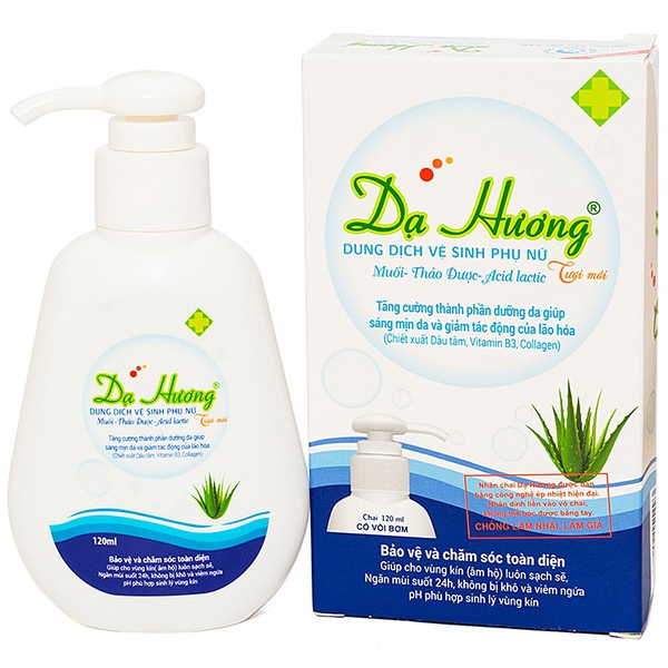 [SHIP NHANH 1H - HCM] Dung dịch vệ sinh phụ nữ Dạ hương xanh Lô Hội 100ML