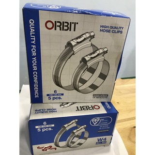 [Giá gốc] Đai Siết Cổ Dê Orbit Thái Lan inox 304 size 9.5-100 5pcs