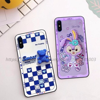 Ốp lưng Xiaomi Redmi 7A / 8A / 9A in hình 3D gấu cute cool ngầu giả nổi.