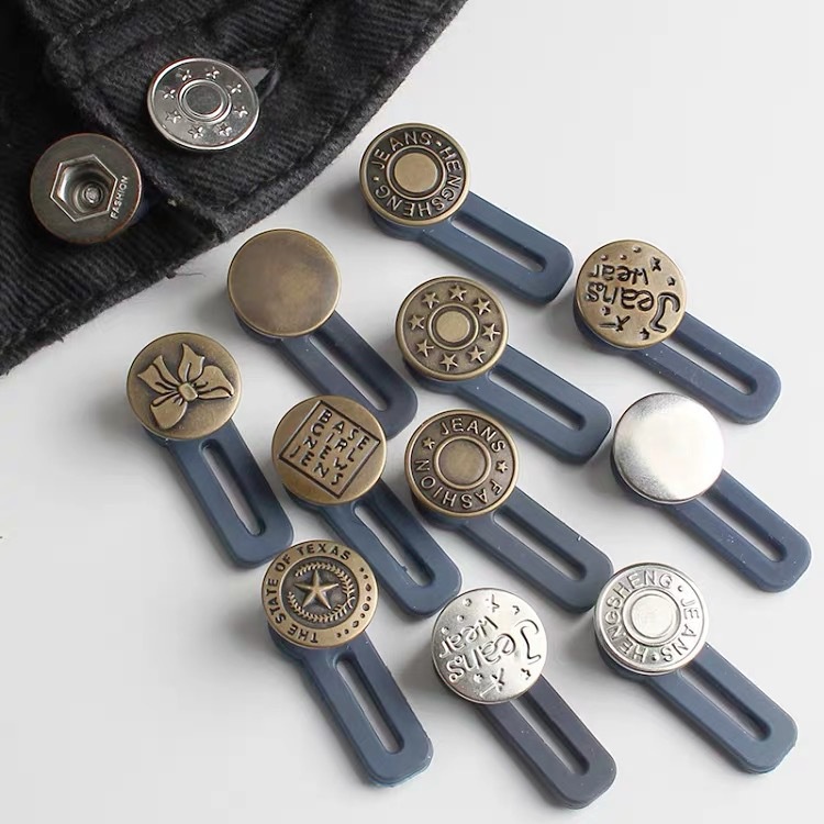 Nút cài quần dài lưng thun cá tính dành cho nữ