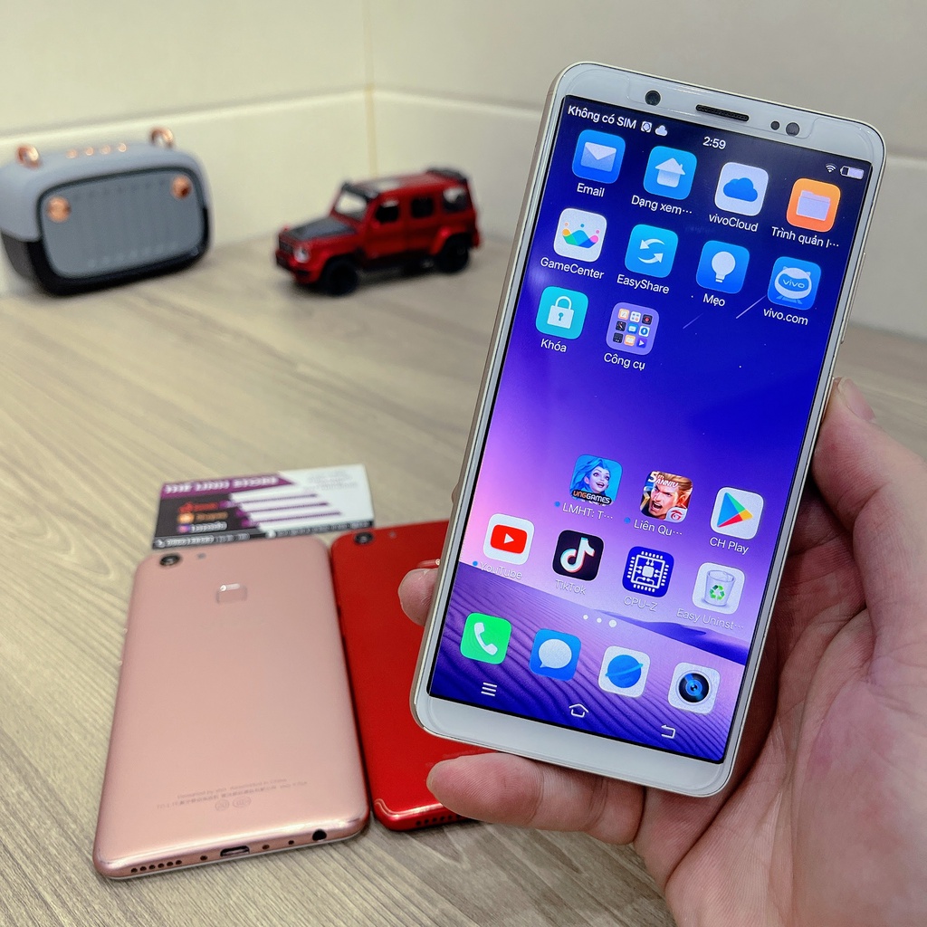 [Mã 2611DIENTU500K hoàn 7% đơn 300K] Điện thoại Vivo Y75 màn 5.7 inch tràn viền - Helio P23 ram 4G 32G | BigBuy360 - bigbuy360.vn