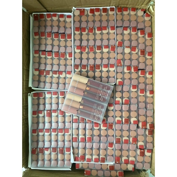 Sét son 3 cây Heorange Fluffy Lip Glaz - Chất kem siêu sinh mềm và mịn giá cực rẻ