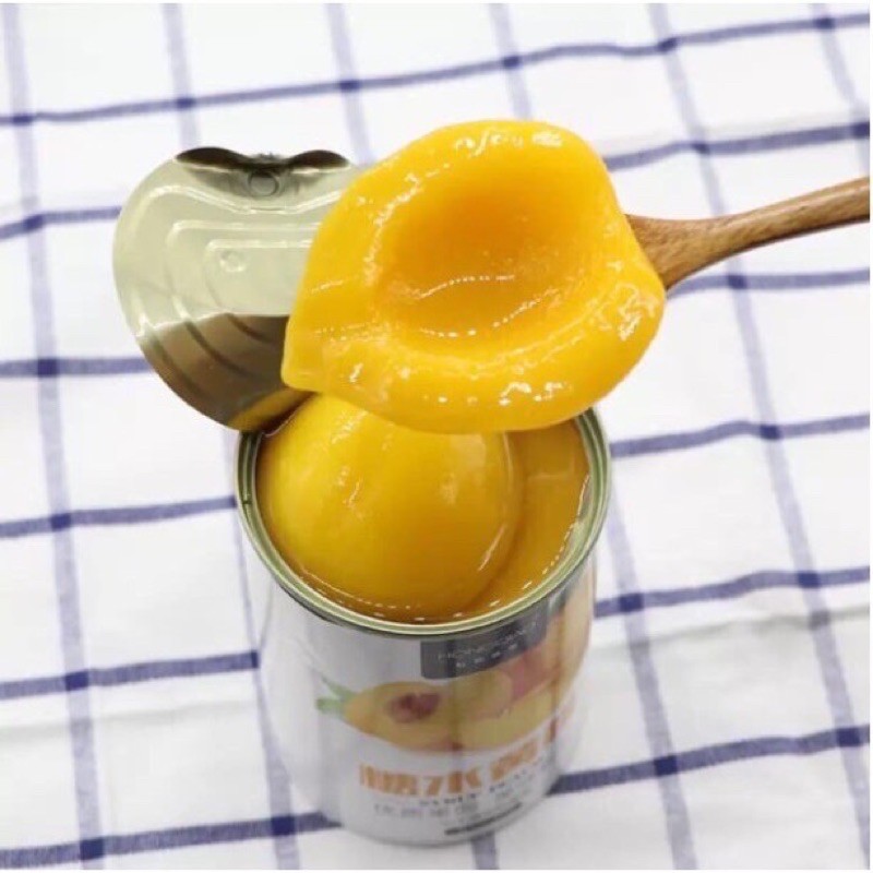 Đào đóng Hộp HongQiao Giòn Dai 425gr