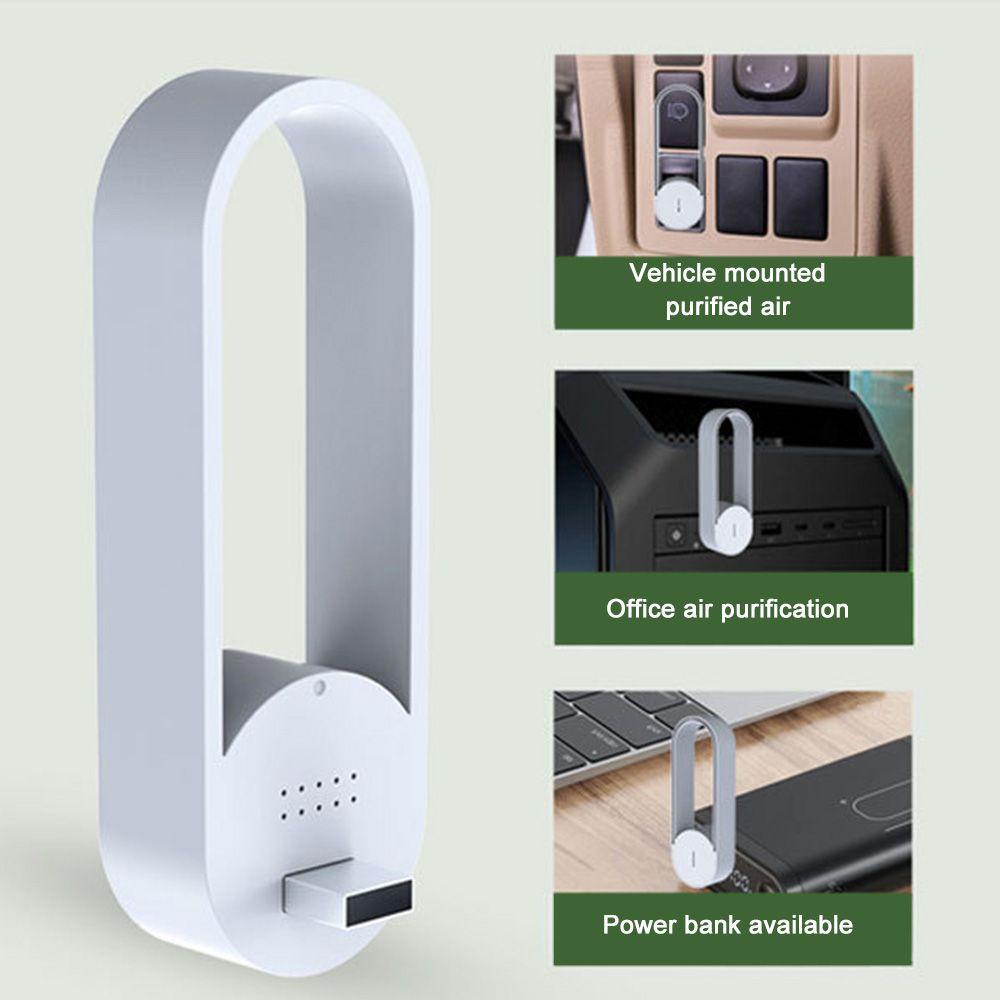Máy Lọc Không Khí Toilet Khử Mùi Cổng USB