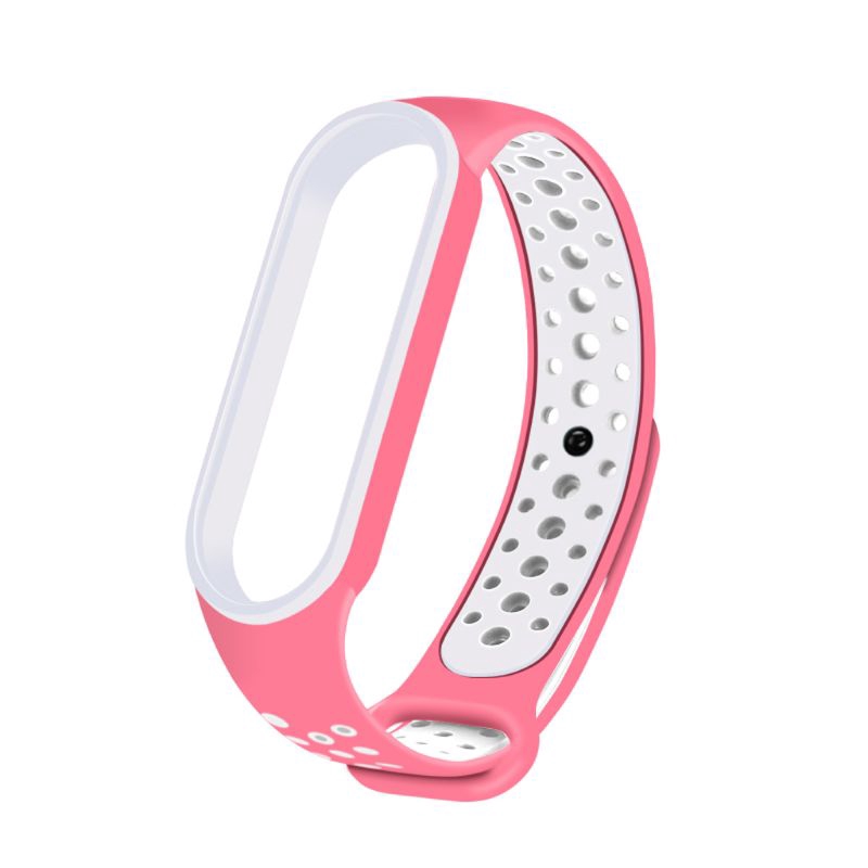 Dây Đeo Thay Thế Chất Liệu Silicon Màu Trơn Cho Xiaomi Mi Band 5