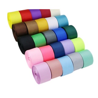 Ruy băng gân trơn 4cm nhiều màu